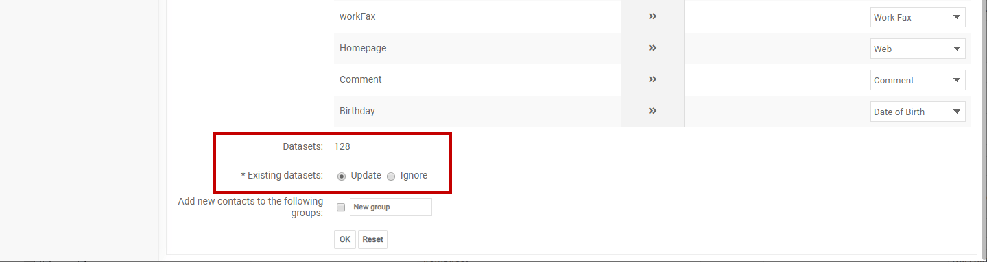 Import - Step 4 - Perform data import