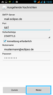 Android: Anmeldung erforderlich: Ja