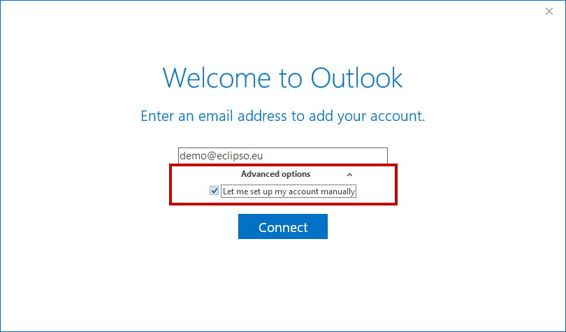 set up outlook for office 365 account