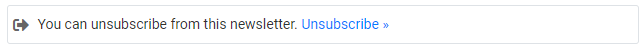 Unsubscribe from newsletters and mailing lists - List-Unsubscribe